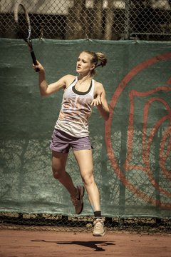 Jennifer Witthöft 800 - Punktspiel Club an der Alster II vs TC an der Schirnau